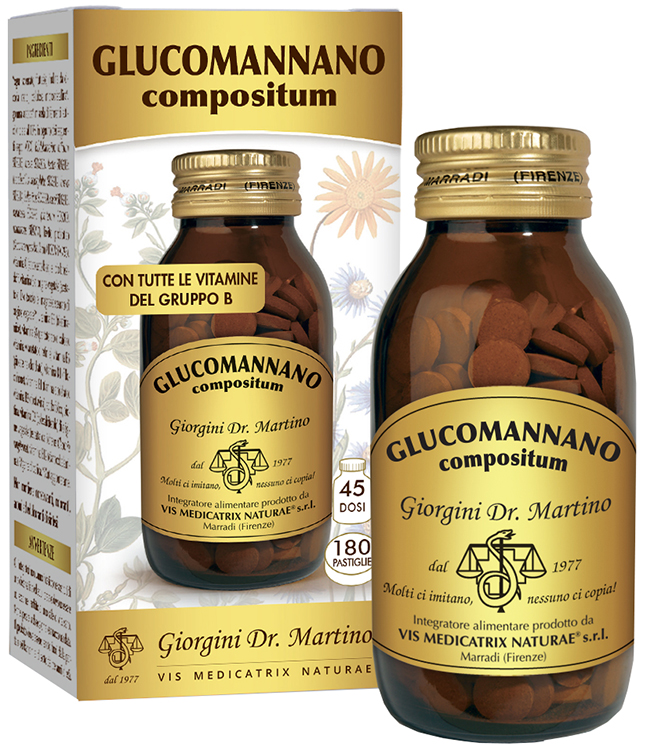 GLUCOMANNANO 180 PASTIGLIE - Farmacia Artemisia di Montecuollo Dott. Angelo snc
