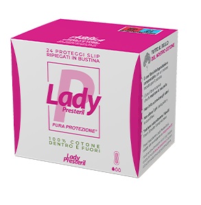 LADY PRESTERIL PROTEGGI SLIP RIPIEGATI BIODEGRADABILI 24 PEZZI - Farmacia Artemisia di Montecuollo Dott. Angelo snc
