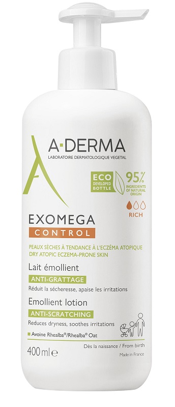 EXOMEGA CONTROL LATTE EMOLLIENTE 400 ML - Farmacia Artemisia di Montecuollo Dott. Angelo snc