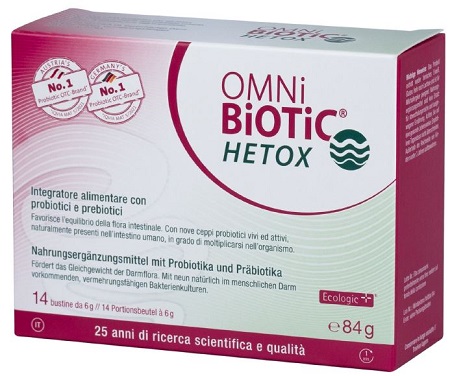 OMNI BIOTIC HETOX 14 BUSTINE DA 6 G - Farmacia Artemisia di Montecuollo Dott. Angelo snc