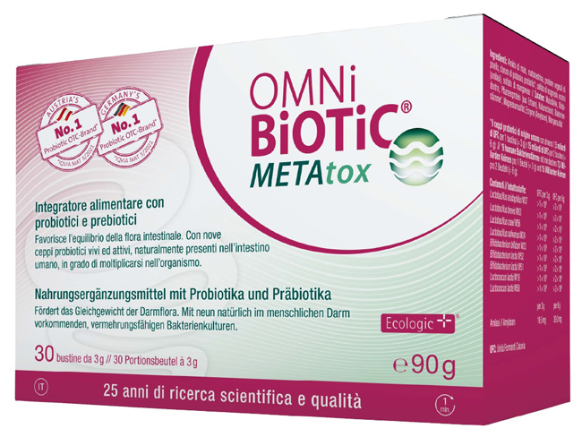 OMNI BIOTIC METATOX 30 BUSTINE DA 3 G - Farmacia Artemisia di Montecuollo Dott. Angelo snc