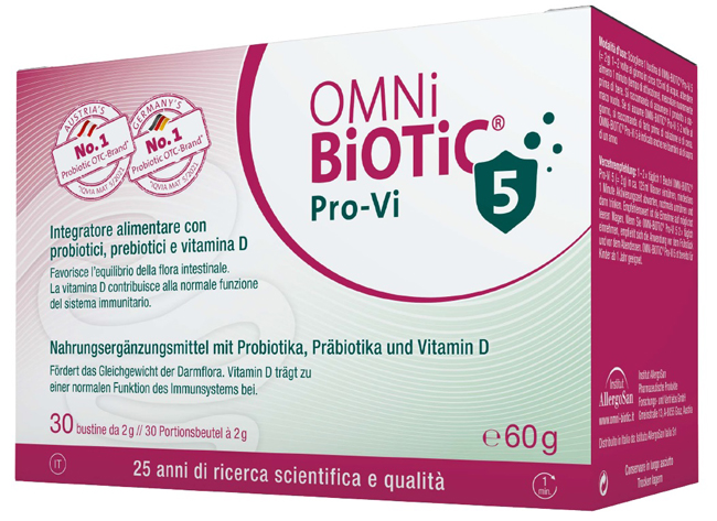 OMNI BIOTIC PRO VI 5 30 BUSTINE DA 2 G - Farmacia Artemisia di Montecuollo Dott. Angelo snc