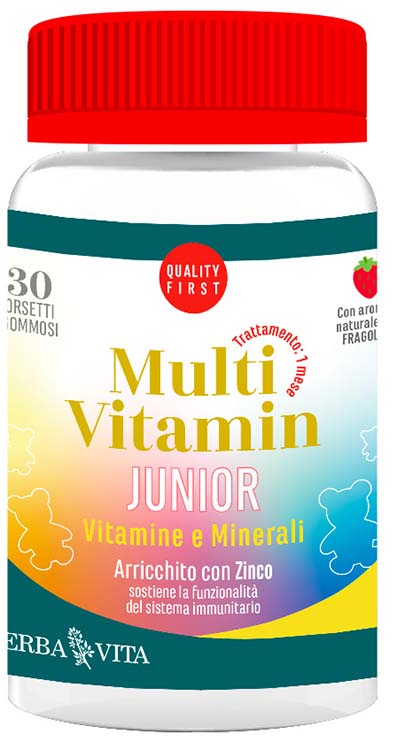 MULTI VITAMIN JUNIOR 30 GOMMOSE - Farmacia Artemisia di Montecuollo Dott. Angelo snc