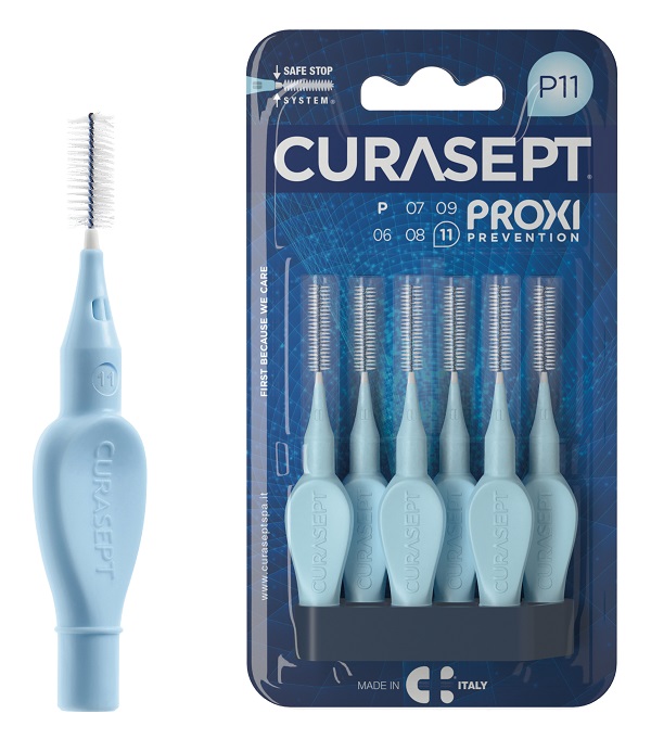 CURASEPT PROXI P11 AZZURRO/LIGHT BLUE 6 PEZZI - Farmacia Artemisia di Montecuollo Dott. Angelo snc