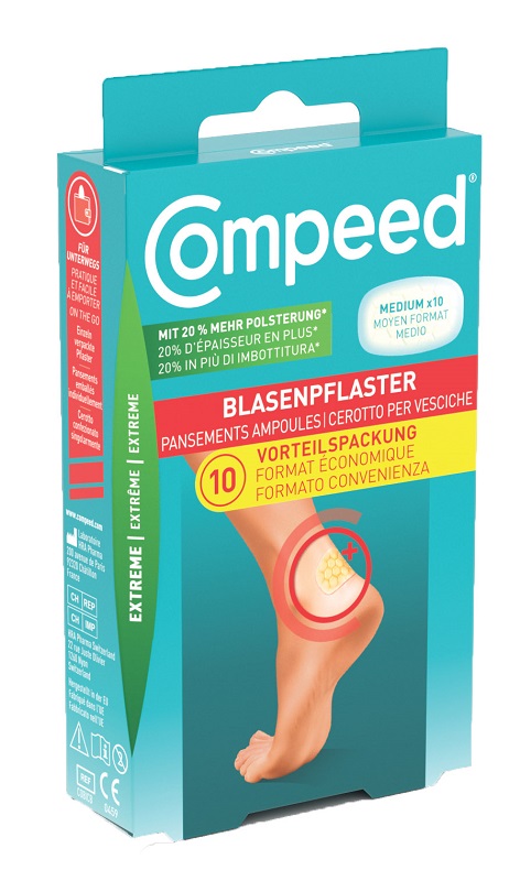 CEROTTI COMPEED PER VESCICHE MEDIO EXTREME 10 PEZZI - Farmacia Artemisia di Montecuollo Dott. Angelo snc