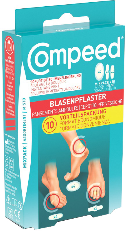 CEROTTI COMPEED PER VESCICHE MISTO BOX 10 PEZZI - Farmacia Artemisia di Montecuollo Dott. Angelo snc
