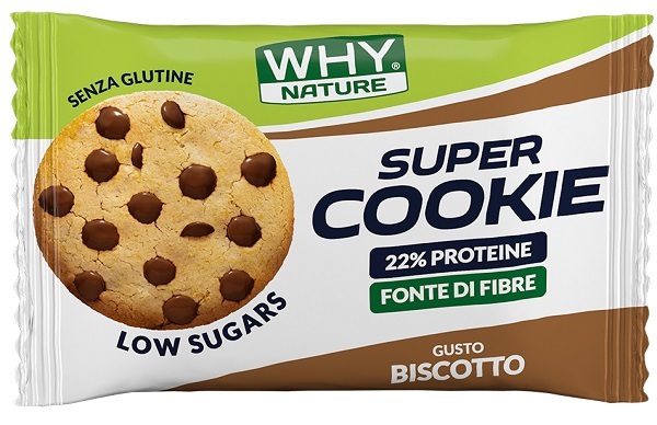 WHYNATURE SUPER COOKIE BISCOTTO 30 G - Farmacia Artemisia di Montecuollo Dott. Angelo snc