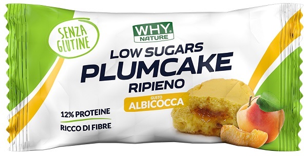 WHYNATURE PLUM CAKE RIPIENO ALBICOCCA 50 G - Farmacia Artemisia di Montecuollo Dott. Angelo snc