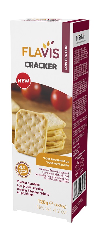 FLAVIS CRACKER APROTEICI 4 PORZIONI DA 30 G - Farmacia Artemisia di Montecuollo Dott. Angelo snc