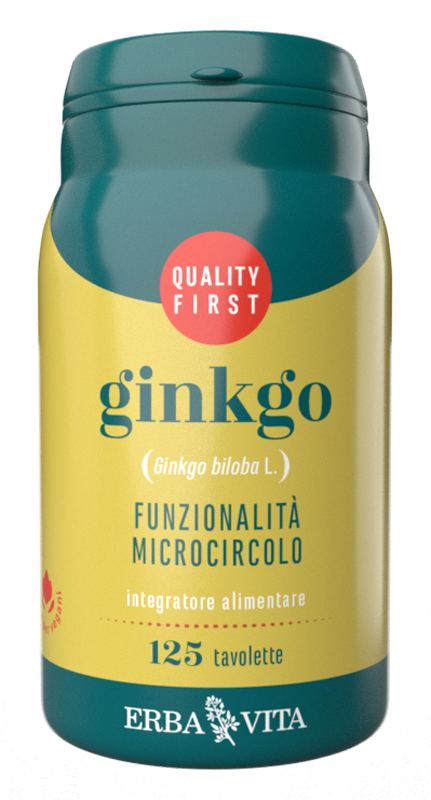 GINKGO BILOBA 125 TAVOLETTE - Farmacia Artemisia di Montecuollo Dott. Angelo snc