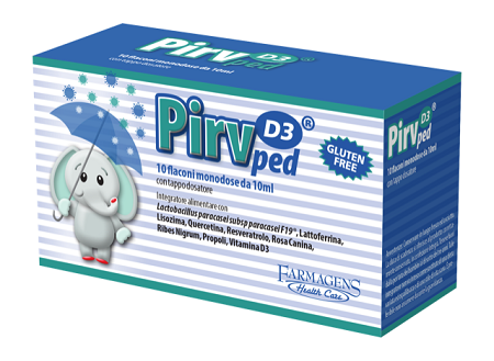 PIRV D3 PED 10 FLACONI MONODOSE - Farmacia Artemisia di Montecuollo Dott. Angelo snc