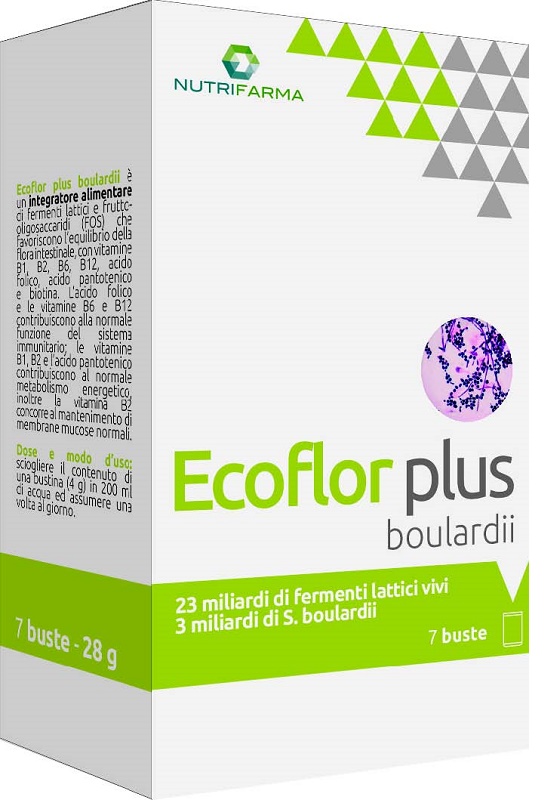 ECOFLOR PLUS BOULARDII 7 BUSTINE - Farmacia Artemisia di Montecuollo Dott. Angelo snc