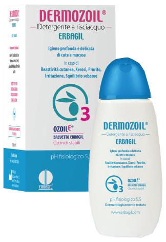 DERMOZOIL DETERGENTE A RISCIACQUO 150 ML - Farmacia Artemisia di Montecuollo Dott. Angelo snc