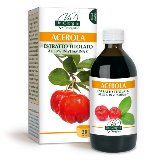 ACEROLA ESTRATTO TITOLATO AL 50% 200 ML - Farmacia Artemisia di Montecuollo Dott. Angelo snc