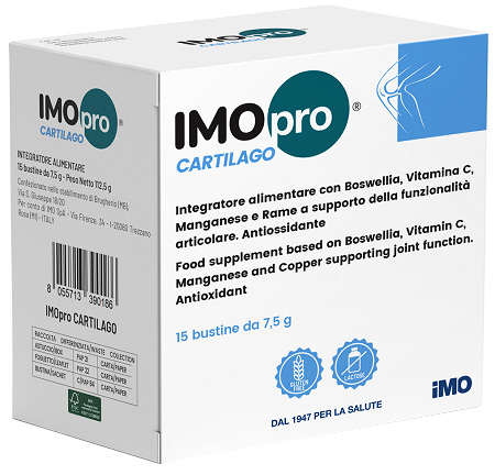 IMOPRO CARTILAGO 15 BUSTINE - Farmacia Artemisia di Montecuollo Dott. Angelo snc
