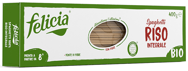 FELICIA BIO RISO INTEGRALE SPAGHETTI 340 G - Farmacia Artemisia di Montecuollo Dott. Angelo snc