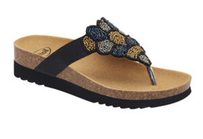 CALZATURA TANISHA 2.0 SATIN+BEADS WOMAN BLACK/MULTI TECNOLOGIA BIOPRINT MATERIALE SATIN + PERLINE FODERA TOMAIA MICROFIBRA FODERA SOTTOPIEDE MICROFIBRA 36 SS22 - Farmacia Artemisia di Montecuollo Dott. Angelo snc