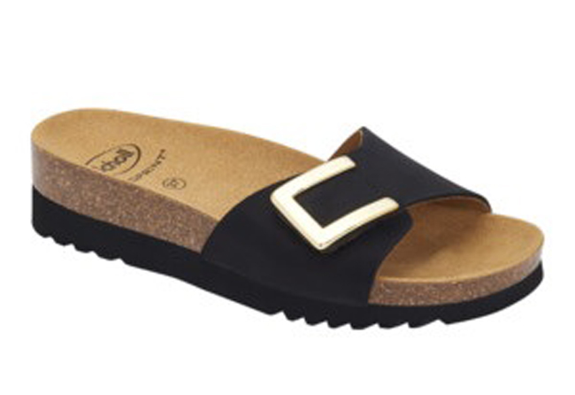 CALZATURA MONTEREY MULE NUBUCK WOMAN BLACK TECNOLOGIA BIOPRINT MATERIALE NUBUCK FODERA TOMAIA MICROFIBRA FODERA SOTTOPIEDE MICROFIBRA 40 SS22 - Farmacia Artemisia di Montecuollo Dott. Angelo snc