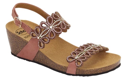CALZATURA PALINURO SANDAL MICROFIBRE+STRASS WOMAN ROSE TECNOLOGIA BIOPRINT MATERIALE MICROFIBRA + STRASS FODERA TOMAIA SIMILPELLE FODERA SOTTOPIEDE MICROFIBRA 38 SS22 - Farmacia Artemisia di Montecuollo Dott. Angelo snc