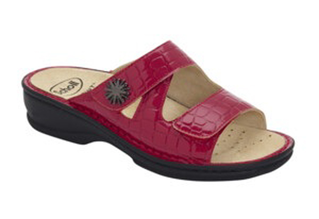 CALZATURA NEVIA PRINTED SYNTHETIC WOMAN RED TECNOLOGIA BIOPRINT MATERIALE SIMILPELLE STAMPATA FODERA TOMAIA SCAMOSCIATO FODERA SOTTOPIEDE PELLE SCAMOSCIATA 36 SS22 - Farmacia Artemisia di Montecuollo Dott. Angelo snc