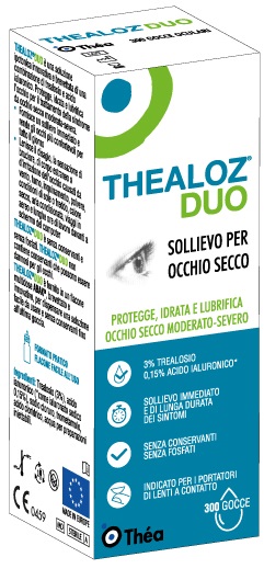 THEALOZ DUO SOLUZIONE OFTALMICA FLACONE 15 ML - Farmacia Artemisia di Montecuollo Dott. Angelo snc