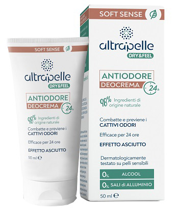 ALTRAPELLE DRY & FEEL DEOCREMA ANTIODORE 24H 50 ML - Farmacia Artemisia di Montecuollo Dott. Angelo snc