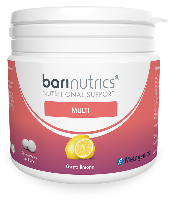 BARINUTRICS MULTI LIMONE 90 COMPRESSE MASTICABILI - Farmacia Artemisia di Montecuollo Dott. Angelo snc