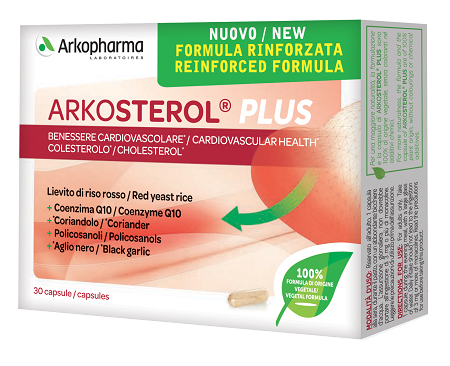 ARKOSTEROL PLUS 30 CAPSULE - Farmacia Artemisia di Montecuollo Dott. Angelo snc