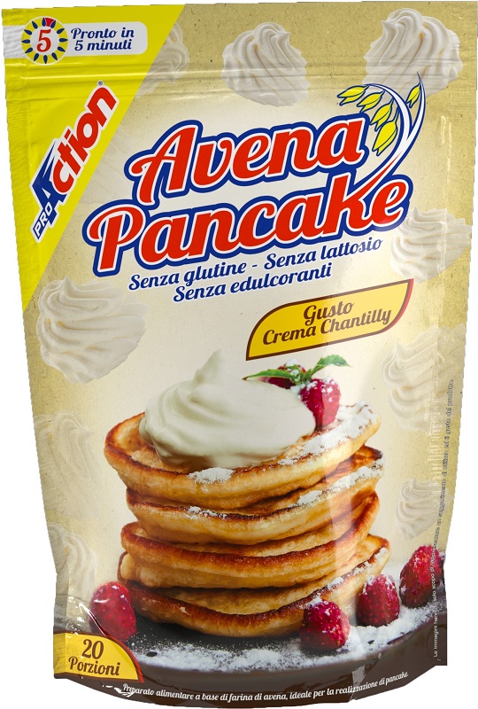 PROACTION AVENA PANCAKE CREMA CHANTILLY 1000 G - Farmacia Artemisia di Montecuollo Dott. Angelo snc