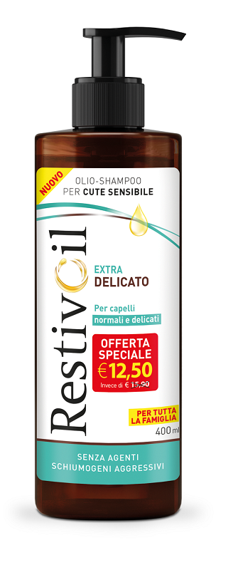 RESTIVOIL EXTRA DELICATO 400 ML TAGLIO PREZZO - Farmacia Artemisia di Montecuollo Dott. Angelo snc