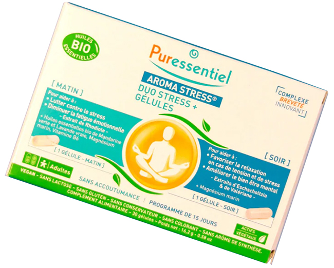 PURESSENTIEL CAPSULE DUO STRESS PLUS 30 CAPSULE - Farmacia Artemisia di Montecuollo Dott. Angelo snc
