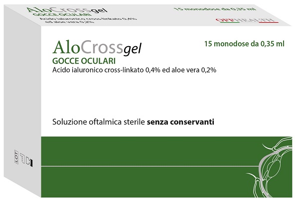 ALOCROSSGEL SOLUZIONE OFTALMICA 15 MONODOSE DA 0,35 ML - Farmacia Artemisia di Montecuollo Dott. Angelo snc