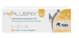 SIRINGA INTRA-ARTICOLARE HYALUBRIX 60 ACIDO IALURONICO 1,5% 60 MG 4 ML - Farmacia Artemisia di Montecuollo Dott. Angelo snc
