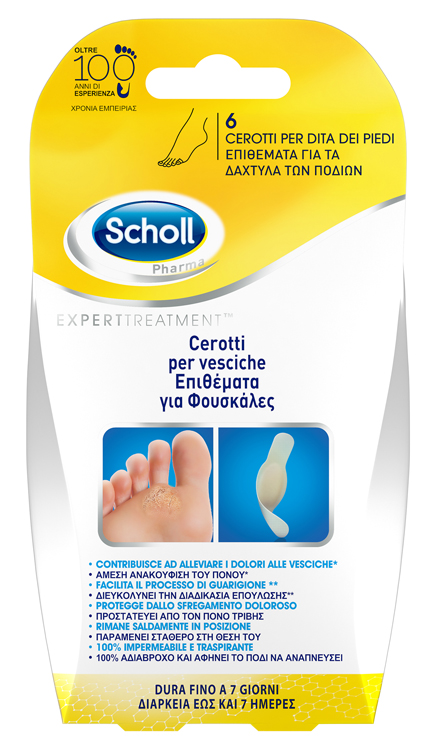 CEROTTO SCHOLL VESCICA DITA PIEDE 6 PEZZI - Farmacia Artemisia di Montecuollo Dott. Angelo snc