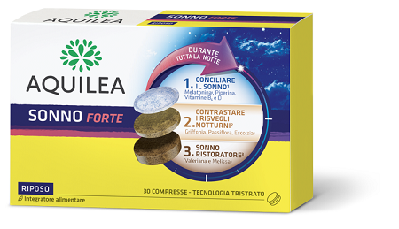 AQUILEA SONNO FORTE 30 COMPRESSE - Farmacia Artemisia di Montecuollo Dott. Angelo snc