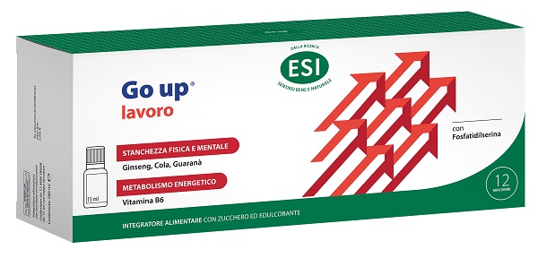 ESI GO UP LAVORO 12 MINI DRINK 15 ML - Farmacia Artemisia di Montecuollo Dott. Angelo snc