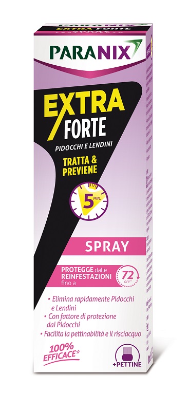 SPRAY EXTRA FORTE PARANIX PER PIDOCCHI E LENDINI 100 ML - Farmacia Artemisia di Montecuollo Dott. Angelo snc