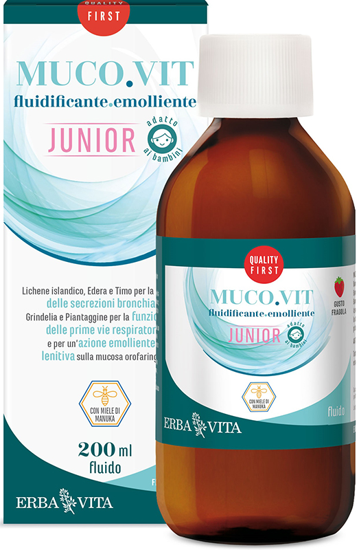 MUCOVIT FLUIDO BAMBINI 200 ML - Farmacia Artemisia di Montecuollo Dott. Angelo snc