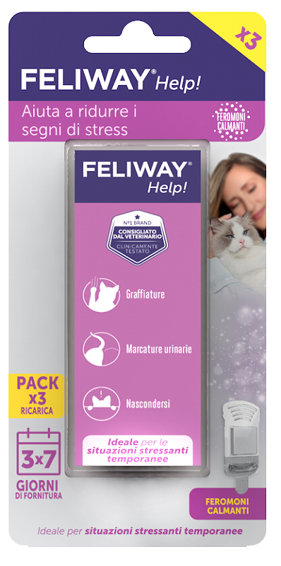 FELIWAY HELP 3 RICARICHE - Farmacia Artemisia di Montecuollo Dott. Angelo snc