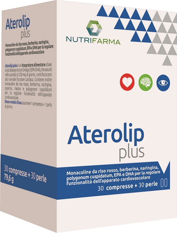 ATEROLIP PLUS 30 COMPRESSE + 30 PERLE - Farmacia Artemisia di Montecuollo Dott. Angelo snc