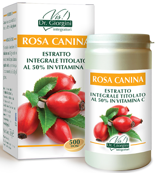 ROSA CANINA ESTRATTO INTEGRALE TITOLATO POLVERE 100 G - Farmacia Artemisia di Montecuollo Dott. Angelo snc