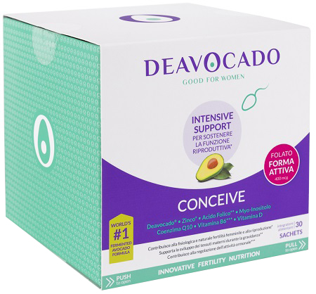 DEAVOCADO CONCEIVE 30 BUSTINE 5 G NUOVA FORMULA - Farmacia Artemisia di Montecuollo Dott. Angelo snc
