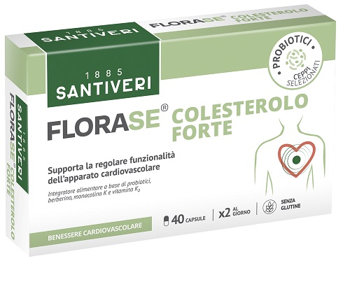 FLORASE COLESTEROLO FORTE 40 CAPSULE - Farmacia Artemisia di Montecuollo Dott. Angelo snc