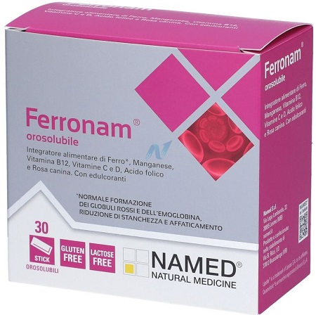 FERRONAM OROSOLUBILE 30 BUSTE - Farmacia Artemisia di Montecuollo Dott. Angelo snc
