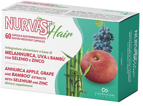NURVAST HAIR 60 CAPSULE GASTRORESISTENTI - Farmacia Artemisia di Montecuollo Dott. Angelo snc