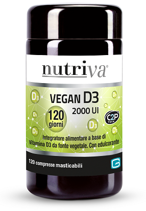 NUTRIVA VEGAN D3 120 COMPRESSE - Farmacia Artemisia di Montecuollo Dott. Angelo snc
