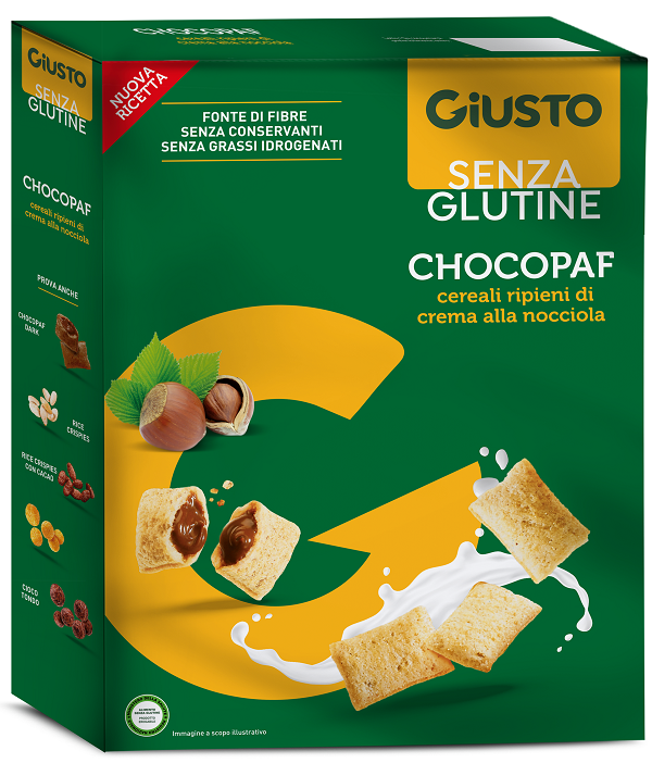 GIUSTO SENZA GLUTINE CHOCOPAF 300 G - Farmacia Artemisia di Montecuollo Dott. Angelo snc