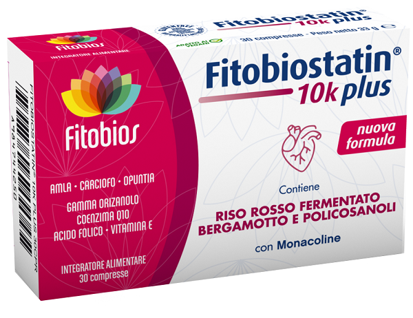 FITOBIOSTATIN 10K PLUS 30 COMPRESSE - Farmacia Artemisia di Montecuollo Dott. Angelo snc