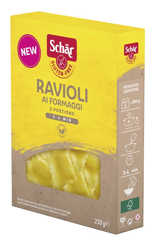 SCHAR RAVIOLI AI FORMAGGI 250 G - Farmacia Artemisia di Montecuollo Dott. Angelo snc