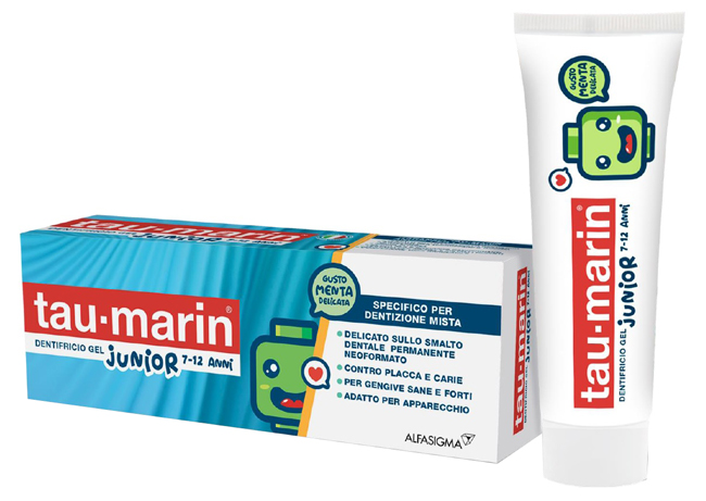 TAU MARIN DENTIFRICIO JUNIOR 7-12 ANNI 50 ML - Farmacia Artemisia di Montecuollo Dott. Angelo snc